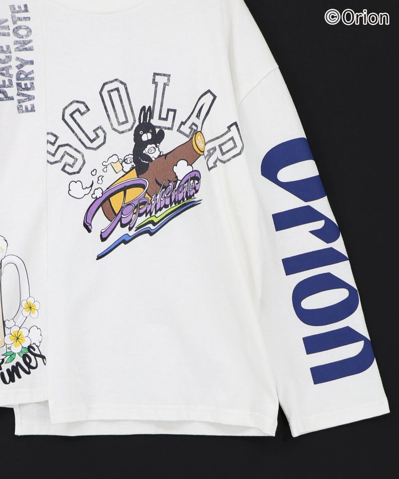 orion×ScoLar GOOD TIME ORION リメイク風T-26