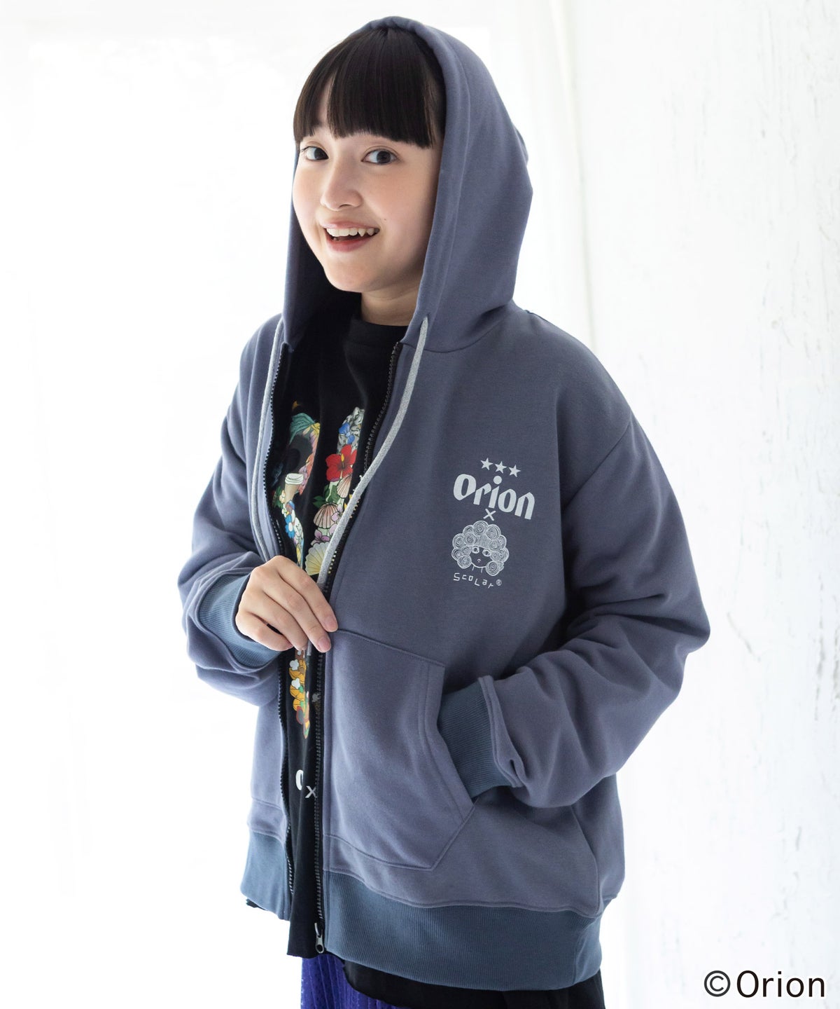 orion×ScoLar Happy Paradise パーカー-4