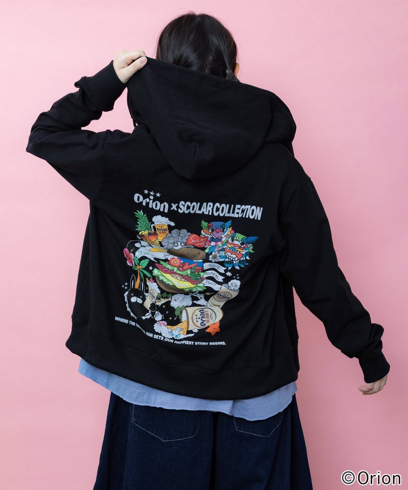 orion×ScoLar Happy Paradise パーカー-7