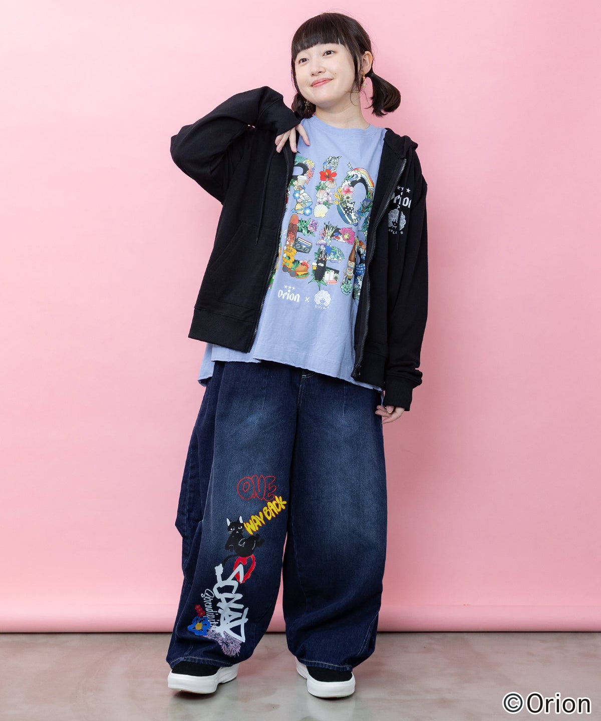 orion×ScoLar Happy Paradise パーカー-9