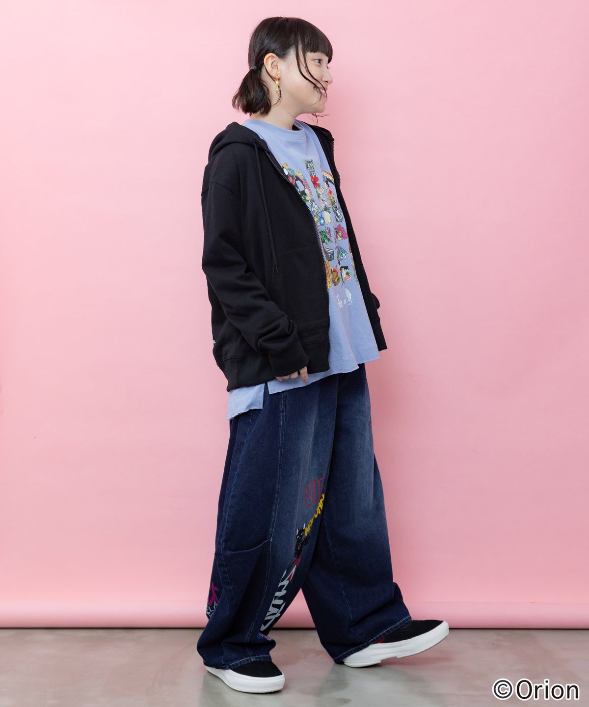 orion×ScoLar Happy Paradise パーカー-10