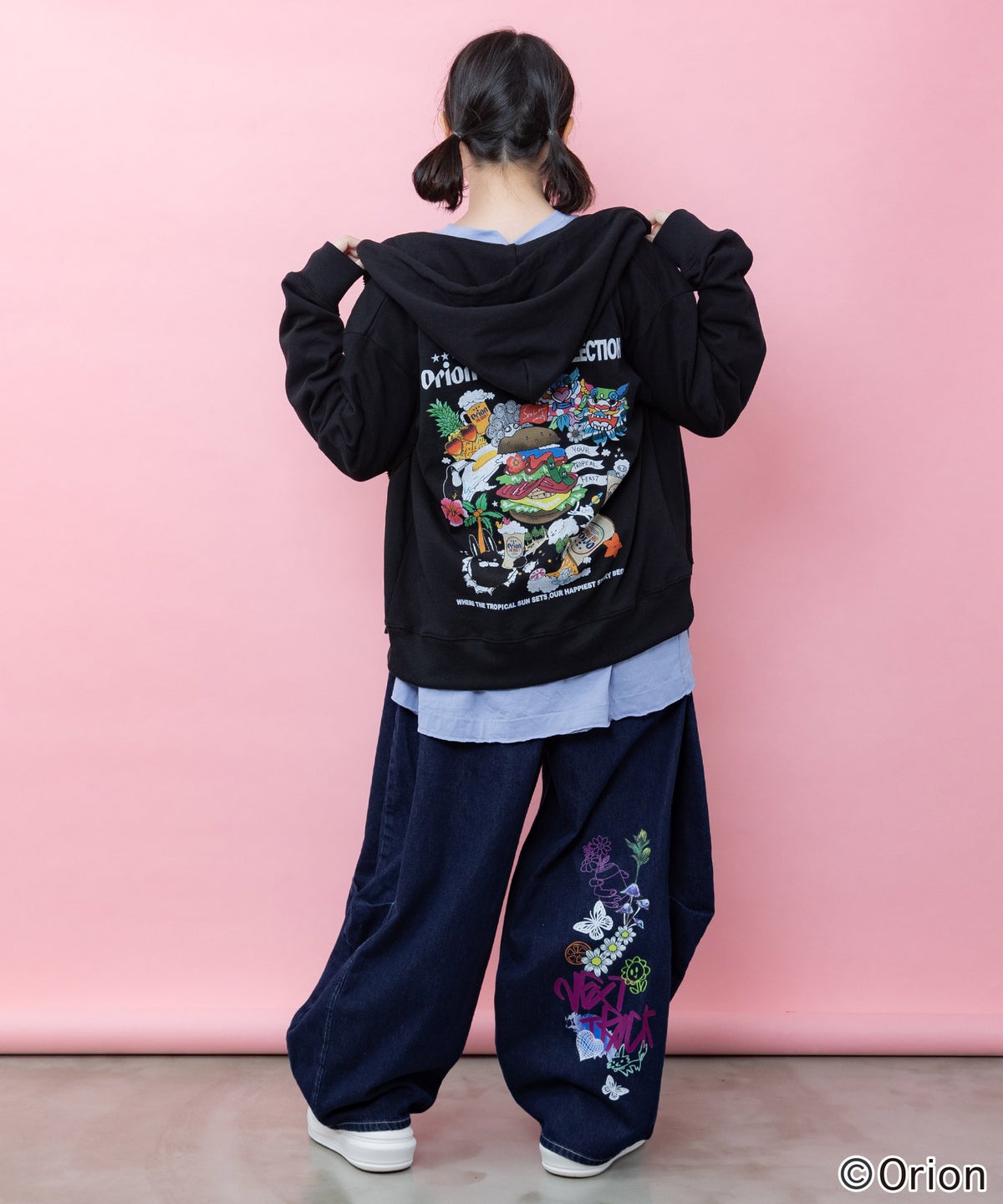 orion×ScoLar Happy Paradise パーカー-12