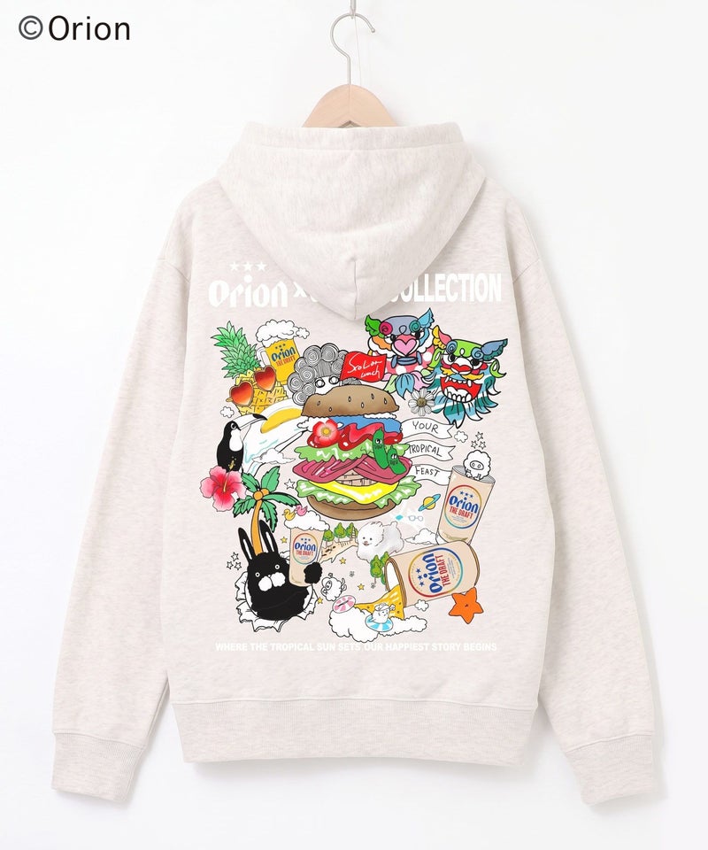 orion×ScoLar Happy Paradise パーカー-14