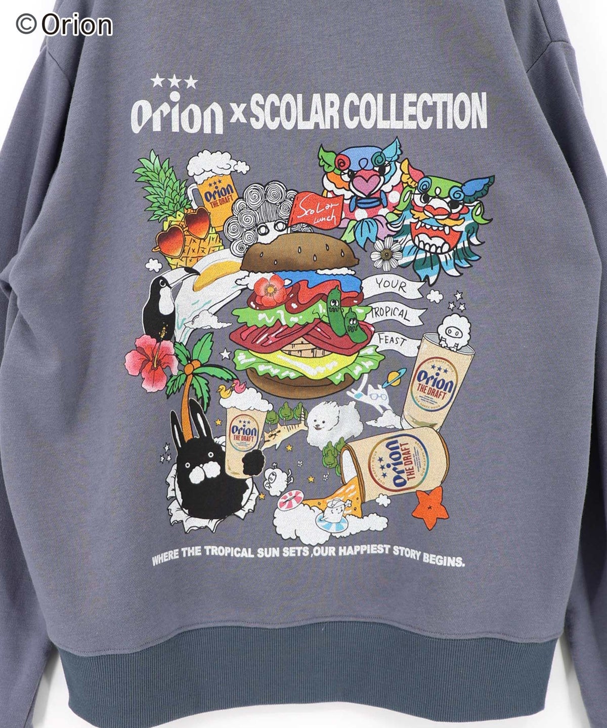 orion×ScoLar Happy Paradise パーカー-26