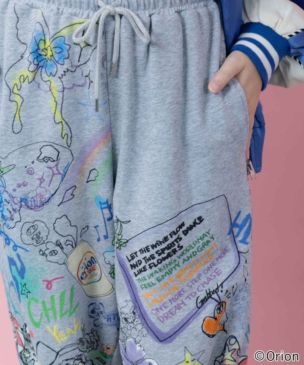 orion×ScoLar BEER LOVERメルヘンパンツ-5