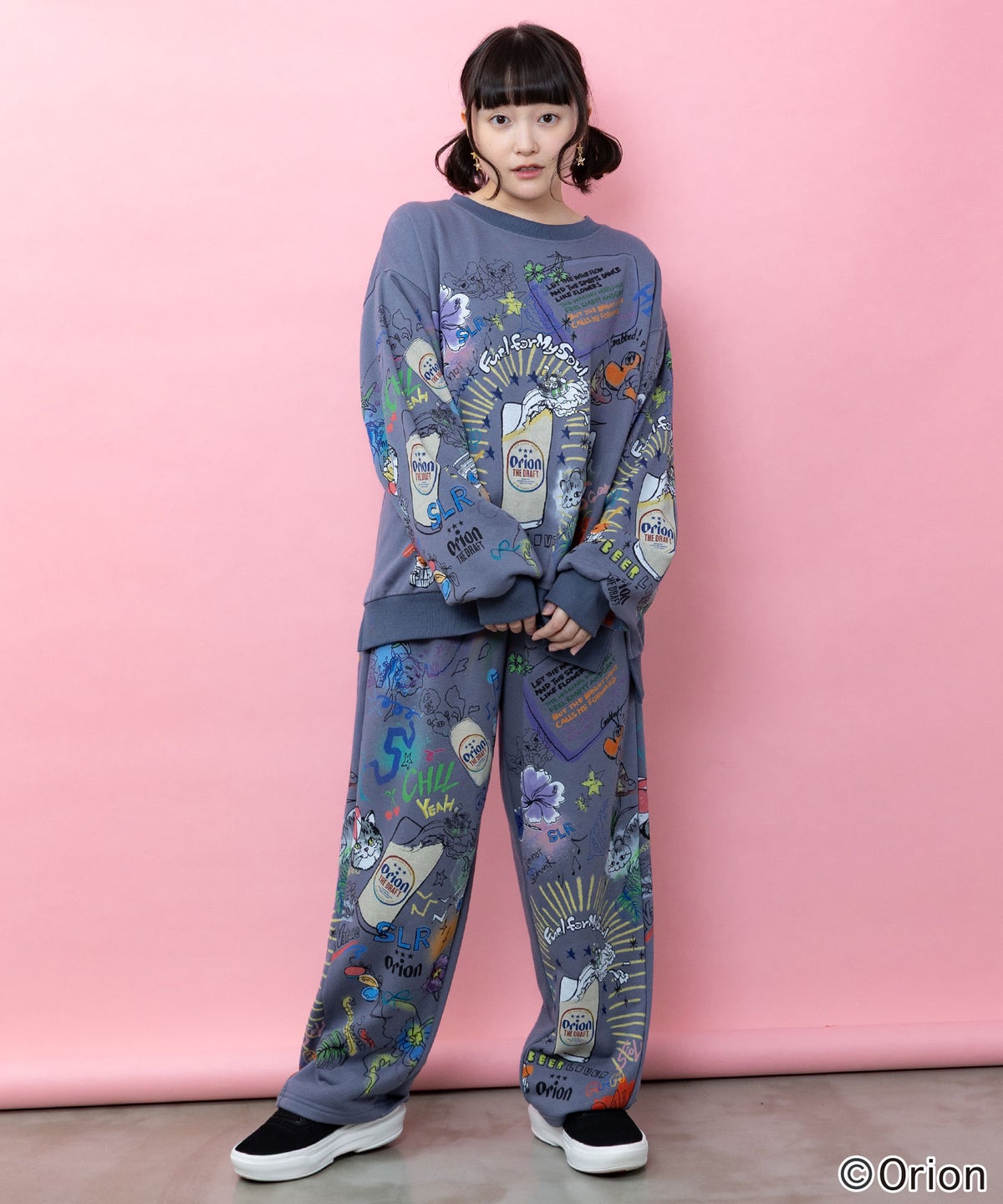 orion×ScoLar BEER LOVERメルヘンパンツ-9