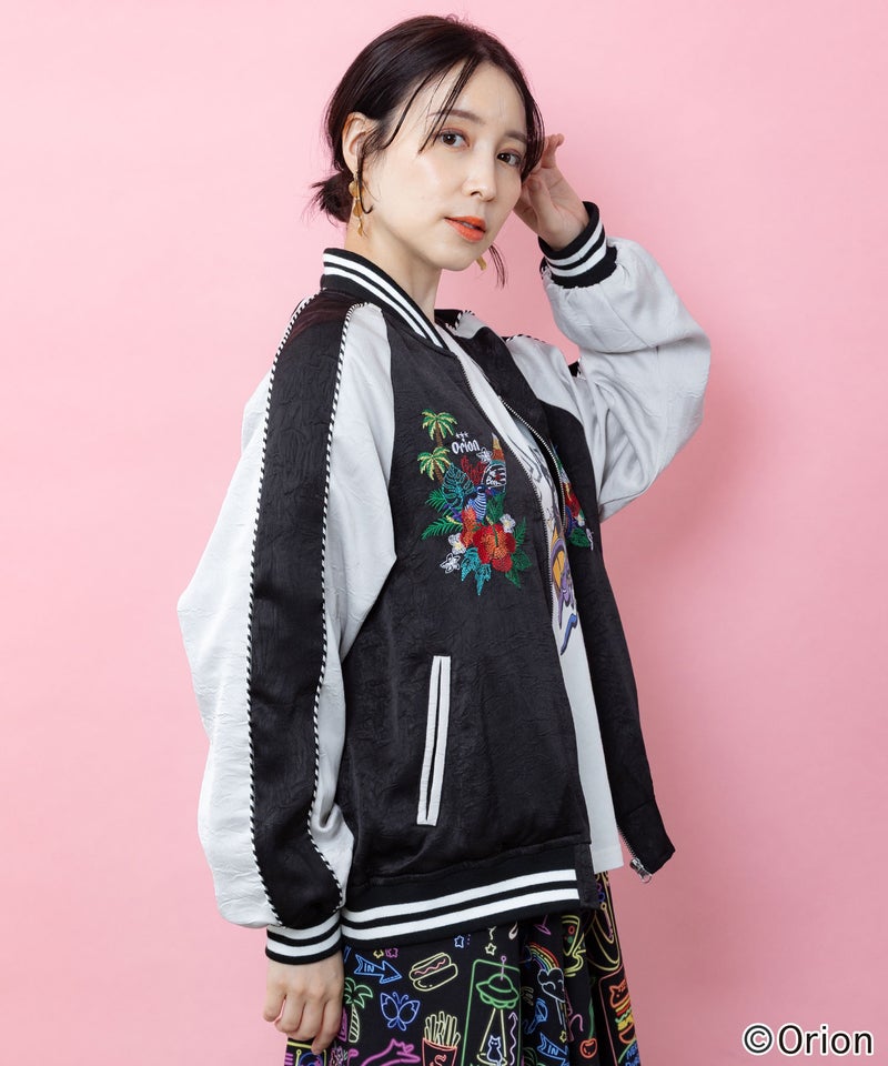 orion×ScoLar リゾートフェス刺繍スカジャン-18