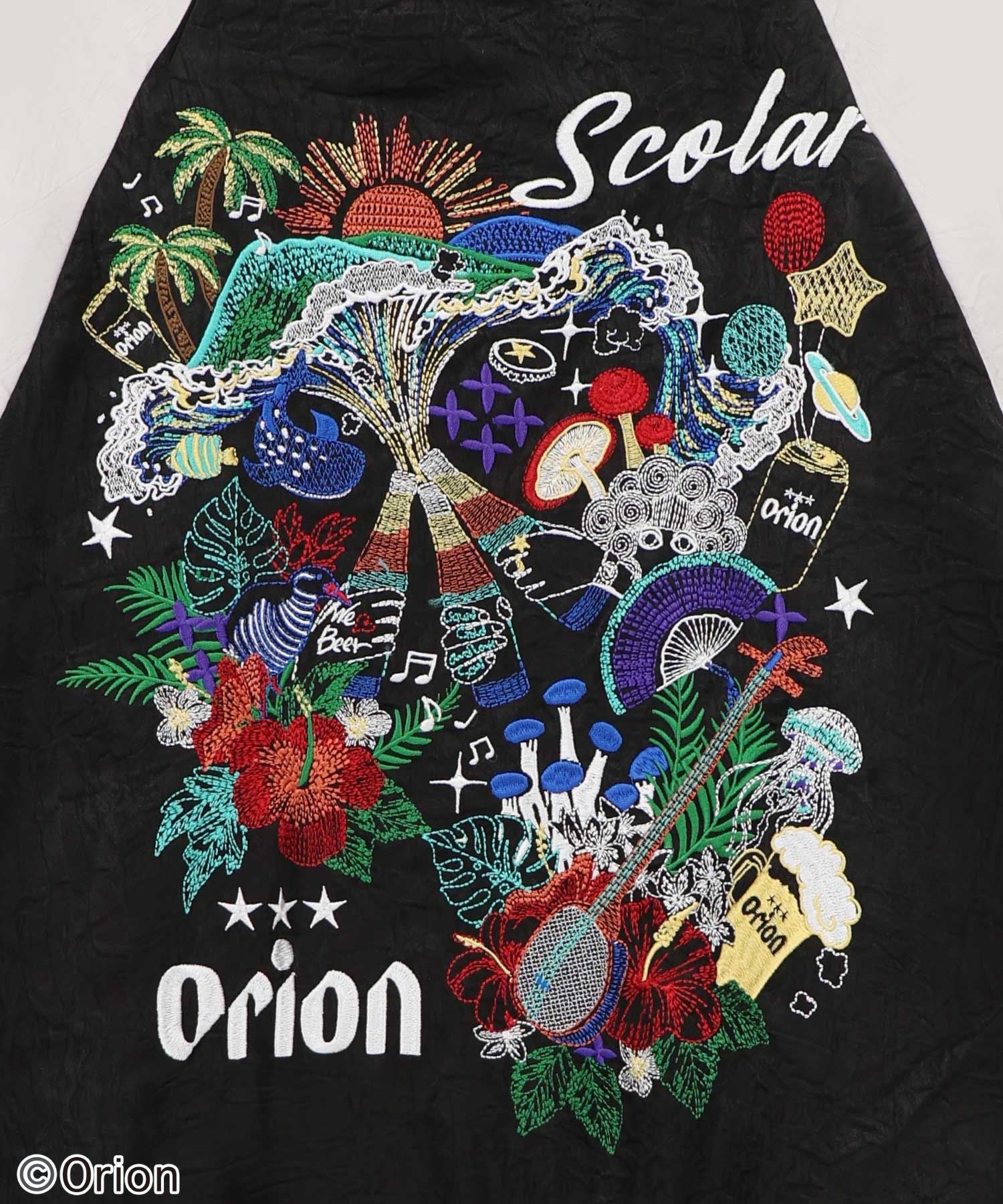 9月下旬頃発送予定】463001：orion×ScoLar リゾートフェス刺繍