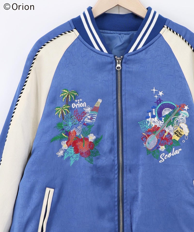 orion×ScoLar リゾートフェス刺繍スカジャン-25