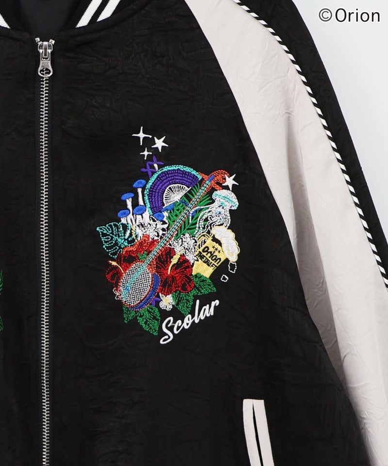 orion×ScoLar リゾートフェス刺繍スカジャン-30