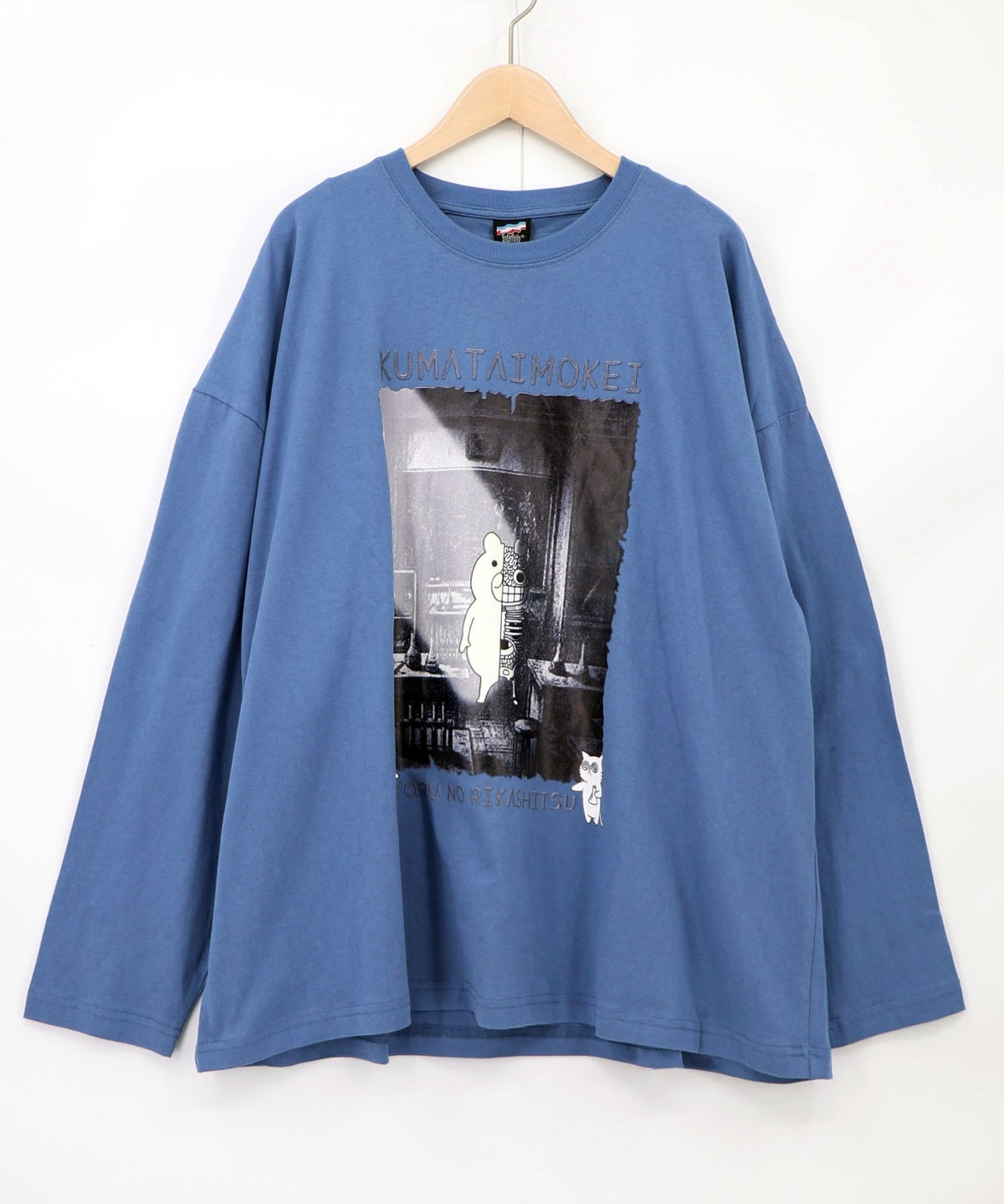 理科室のヒ・ミ・ツ柄 蓄光プリントTシャツ-14