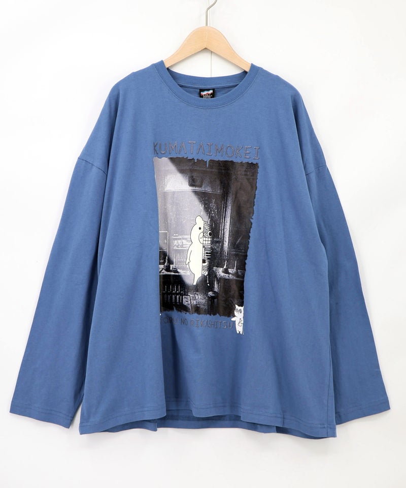 理科室のヒ・ミ・ツ柄 蓄光プリントTシャツ-14