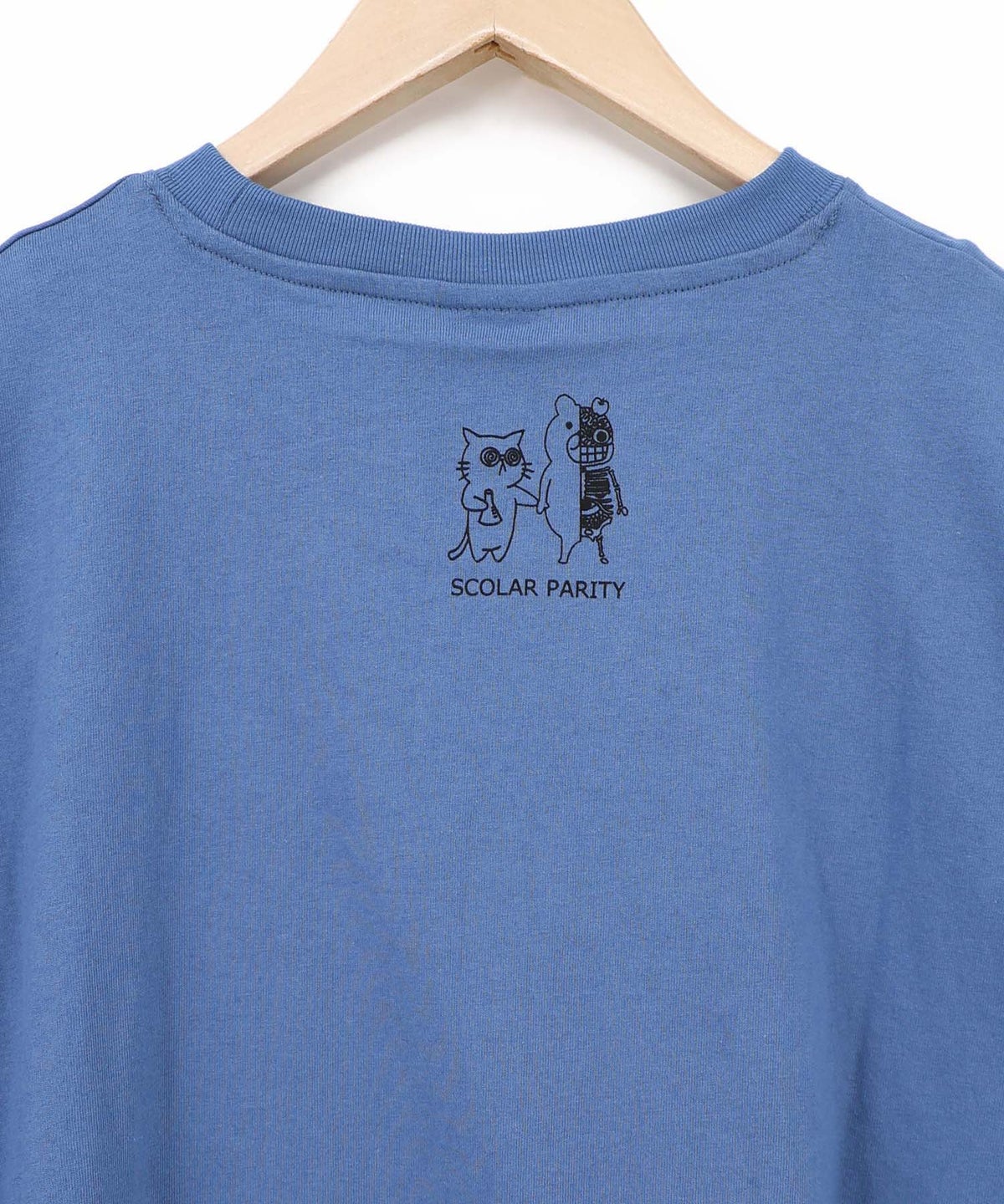 理科室のヒ・ミ・ツ柄 蓄光プリントTシャツ-21