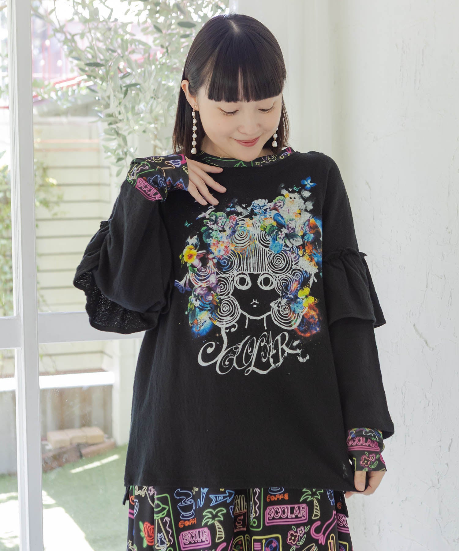 ジャック様　オーダー分 163660：花蝶スカラーちゃん ジャガードプルオーバーの通販-ScoLar