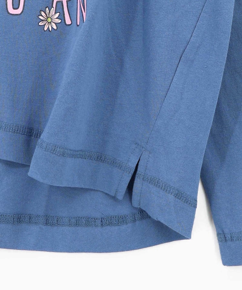 ポップコーン柄 ロングスリーブTシャツ-23