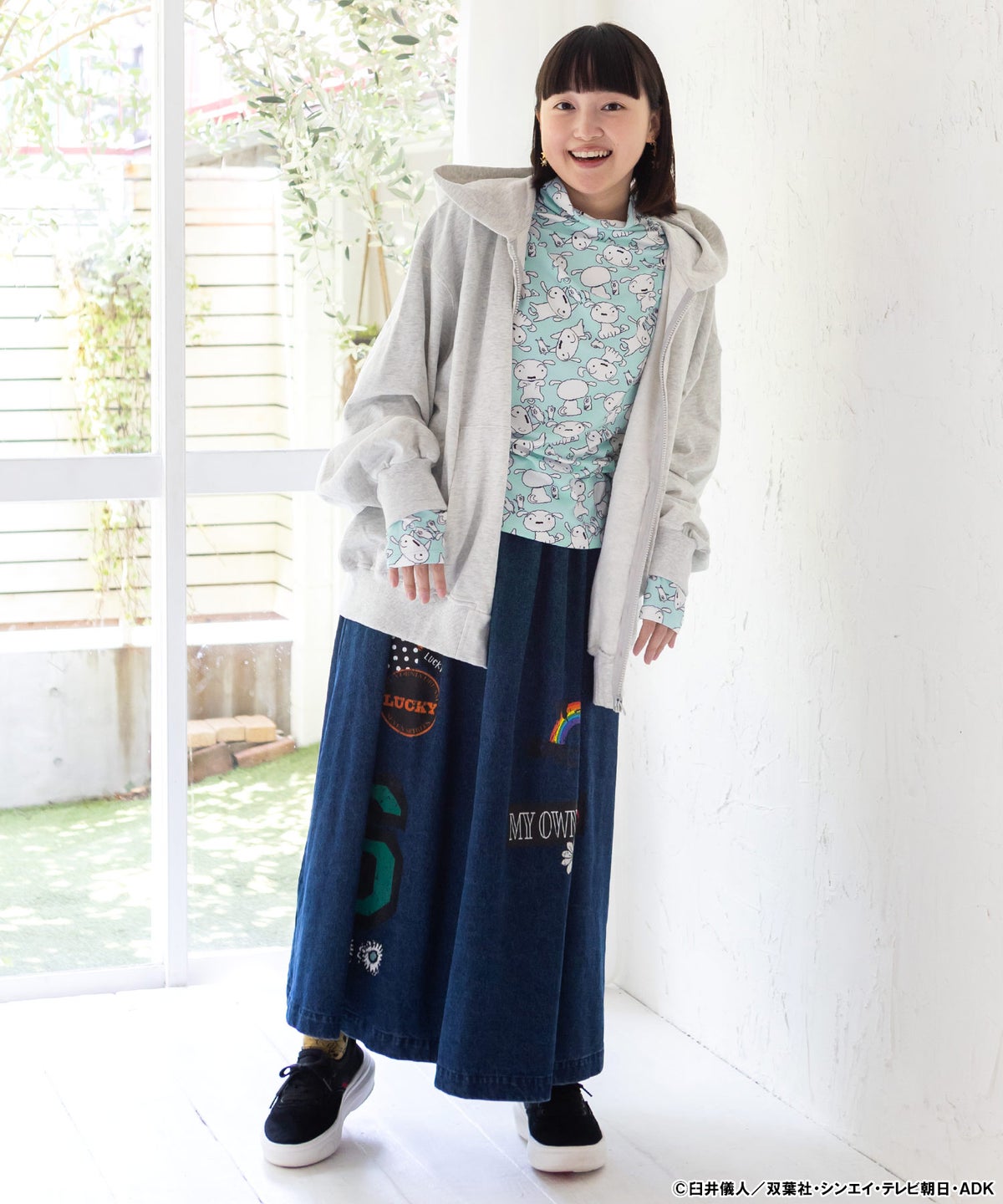 クレヨンしんちゃん×ScoLar ジャングル大冒険柄 PK-4