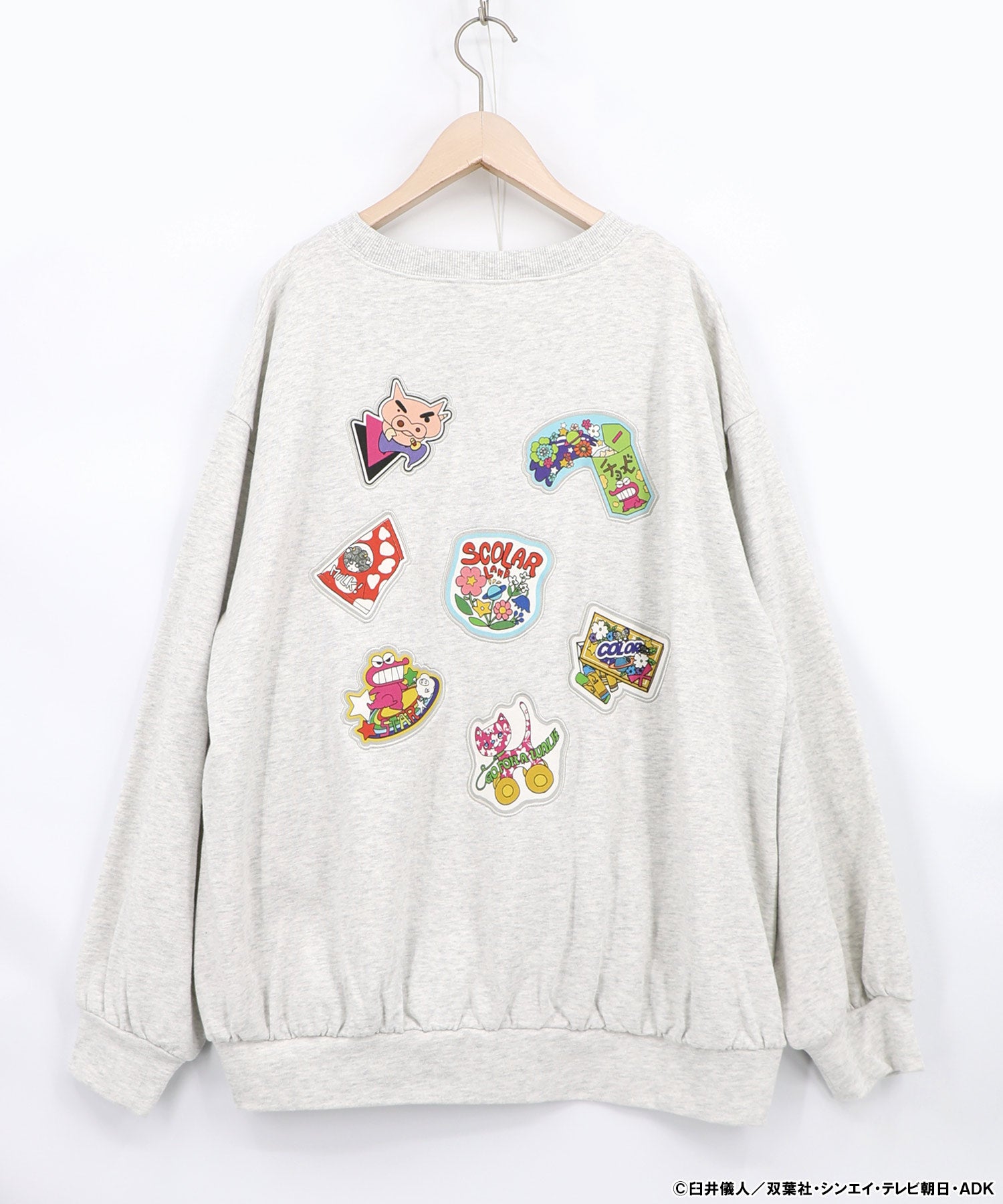 463014：クレヨンしんちゃん×ScoLar ワッペン風刺繍 POの通販-ScoLar