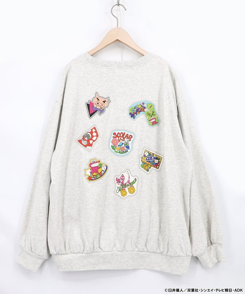 クレヨンしんちゃん×ScoLar ワッペン風刺繍 PO-10
