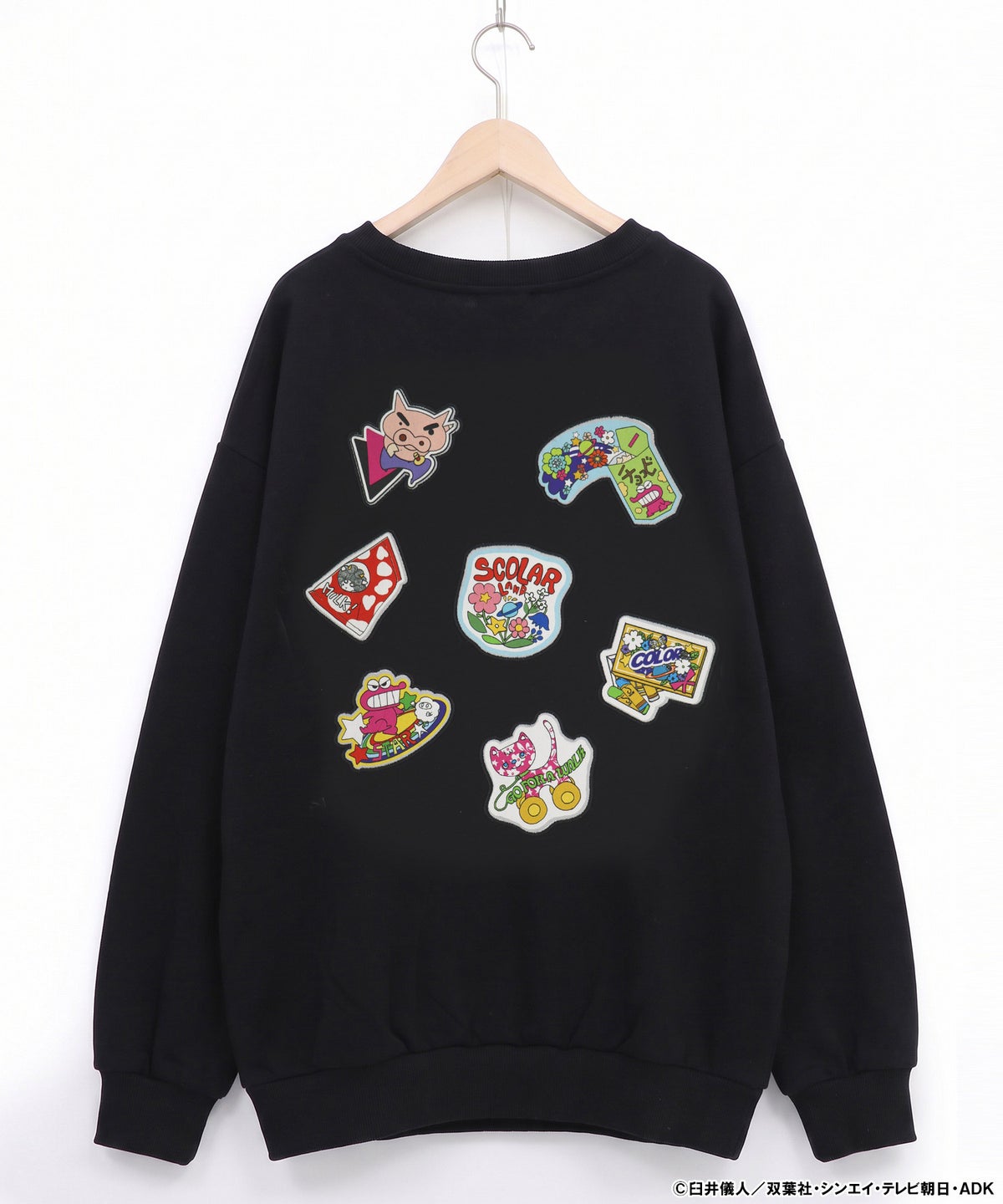 クレヨンしんちゃん×ScoLar ワッペン風刺繍 PO-12