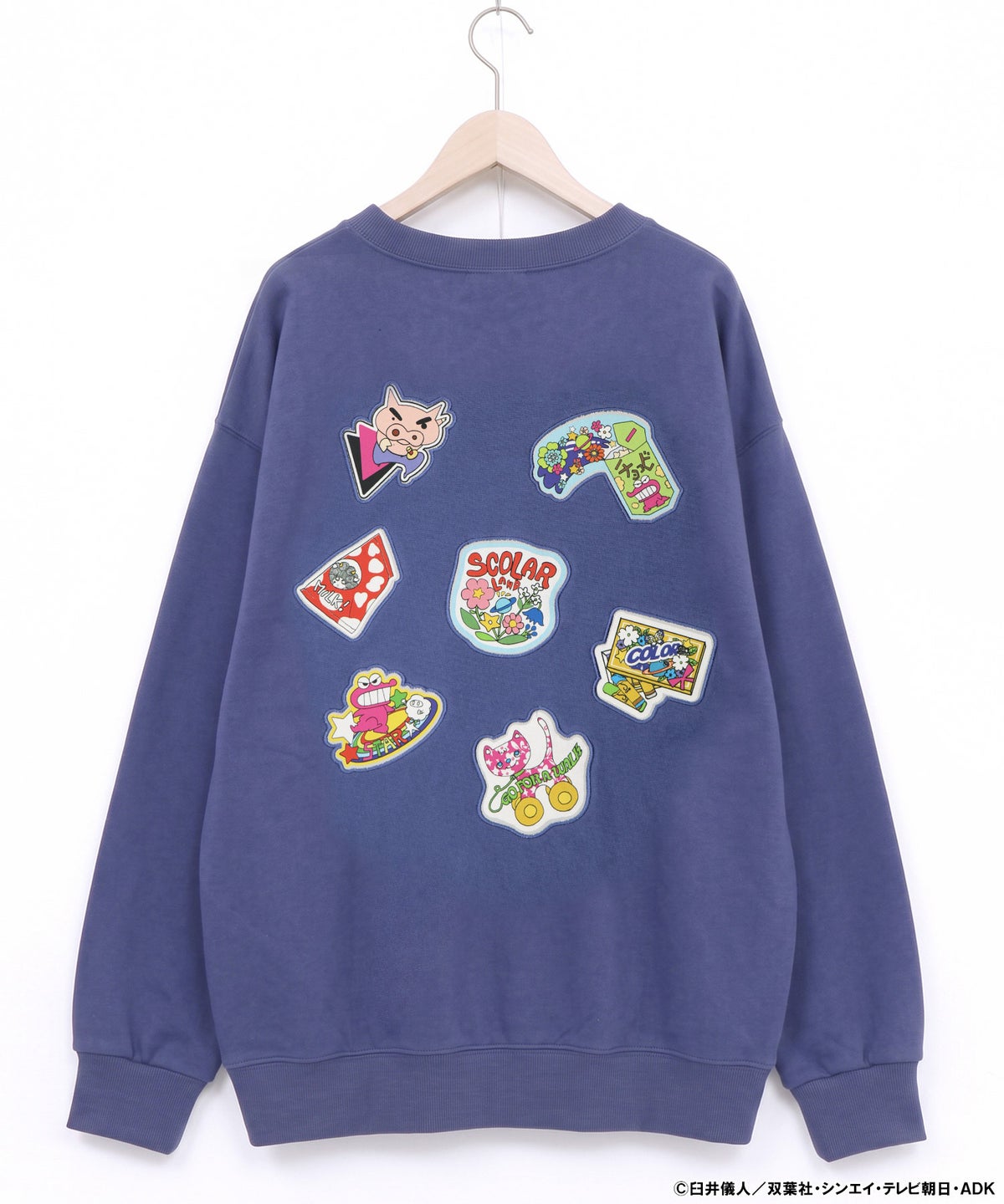 クレヨンしんちゃん×ScoLar ワッペン風刺繍 PO-14
