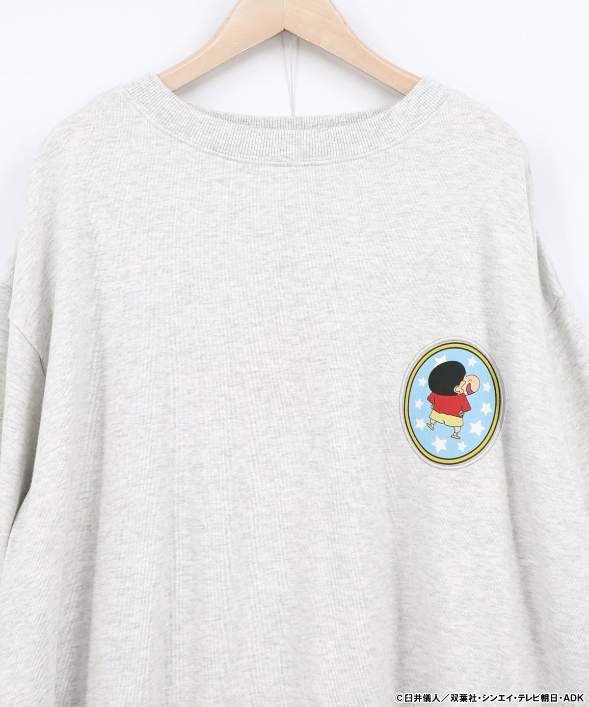 クレヨンしんちゃん×ScoLar ワッペン風刺繍 PO-15