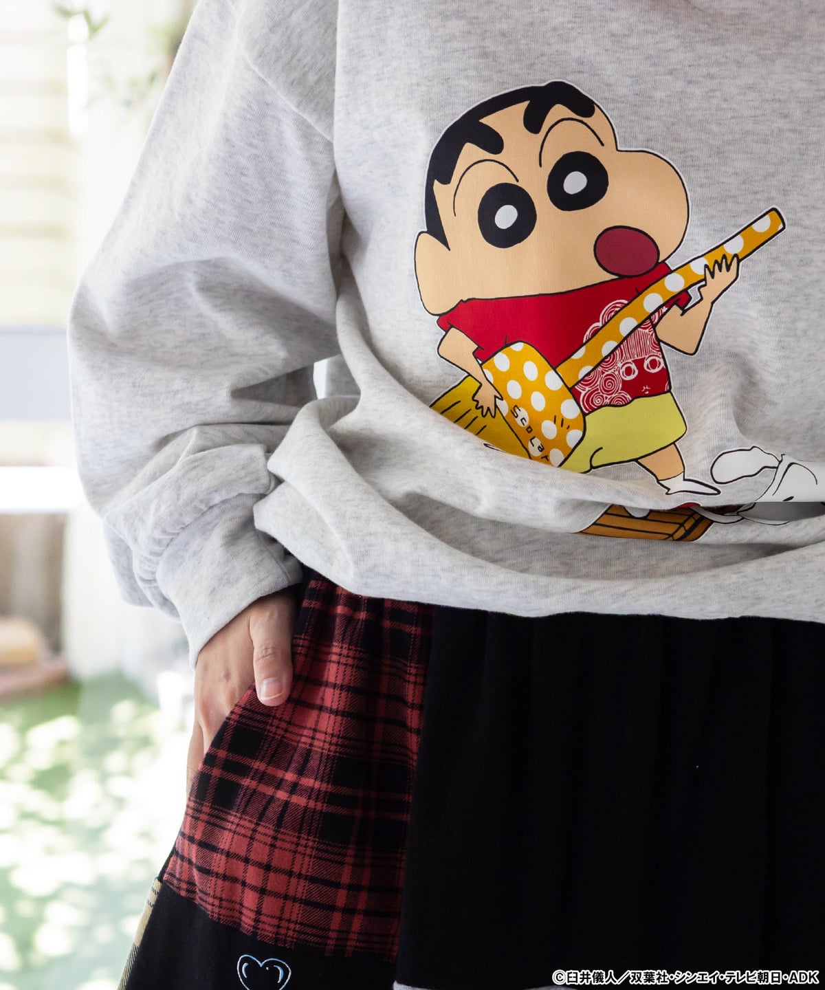 クレヨンしんちゃん×ScoLar しんちゃんロックスター柄 PO-9