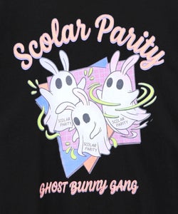 ぐるぐるおばけウサギTシャツ-12