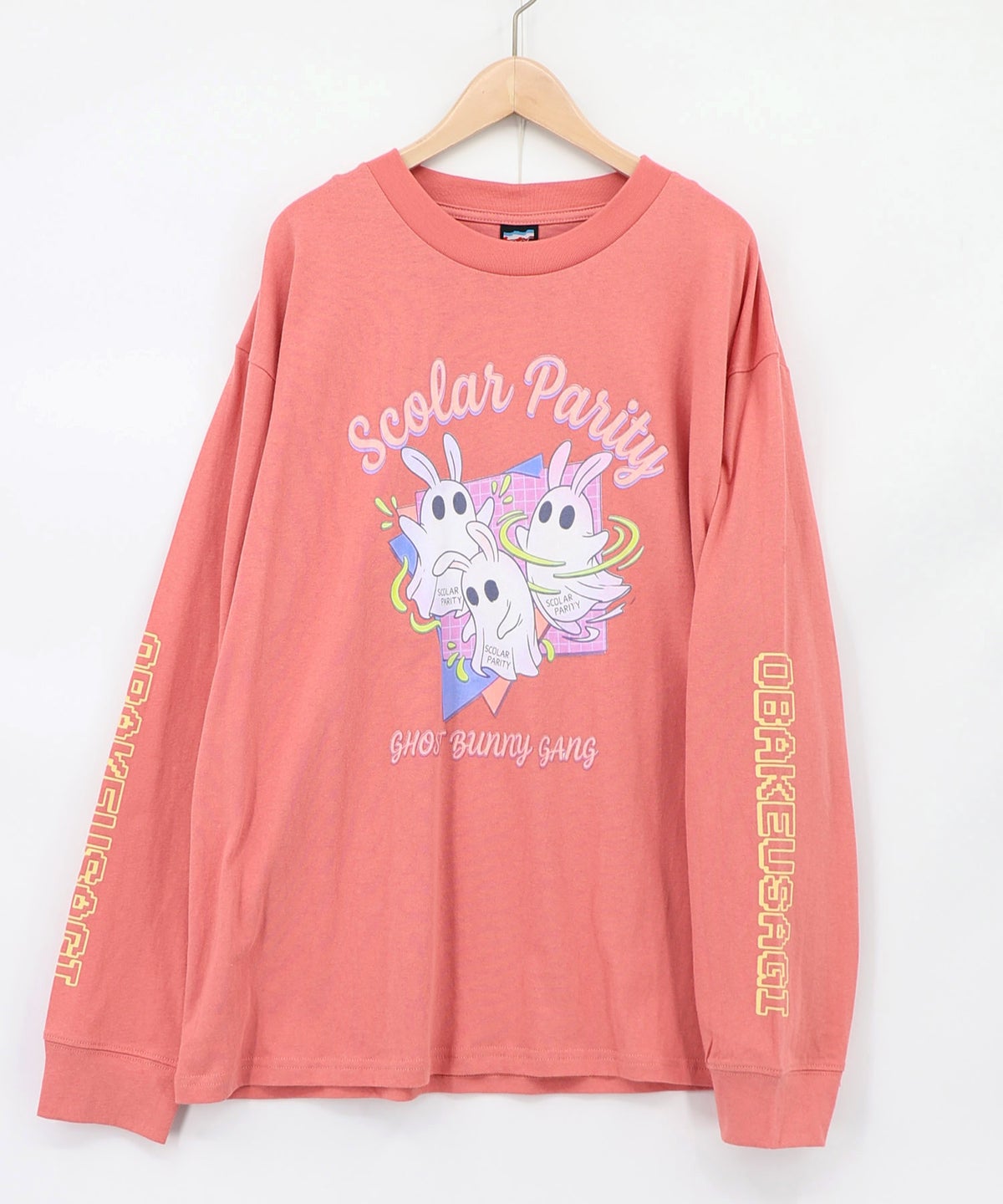 ぐるぐるおばけウサギTシャツ-13