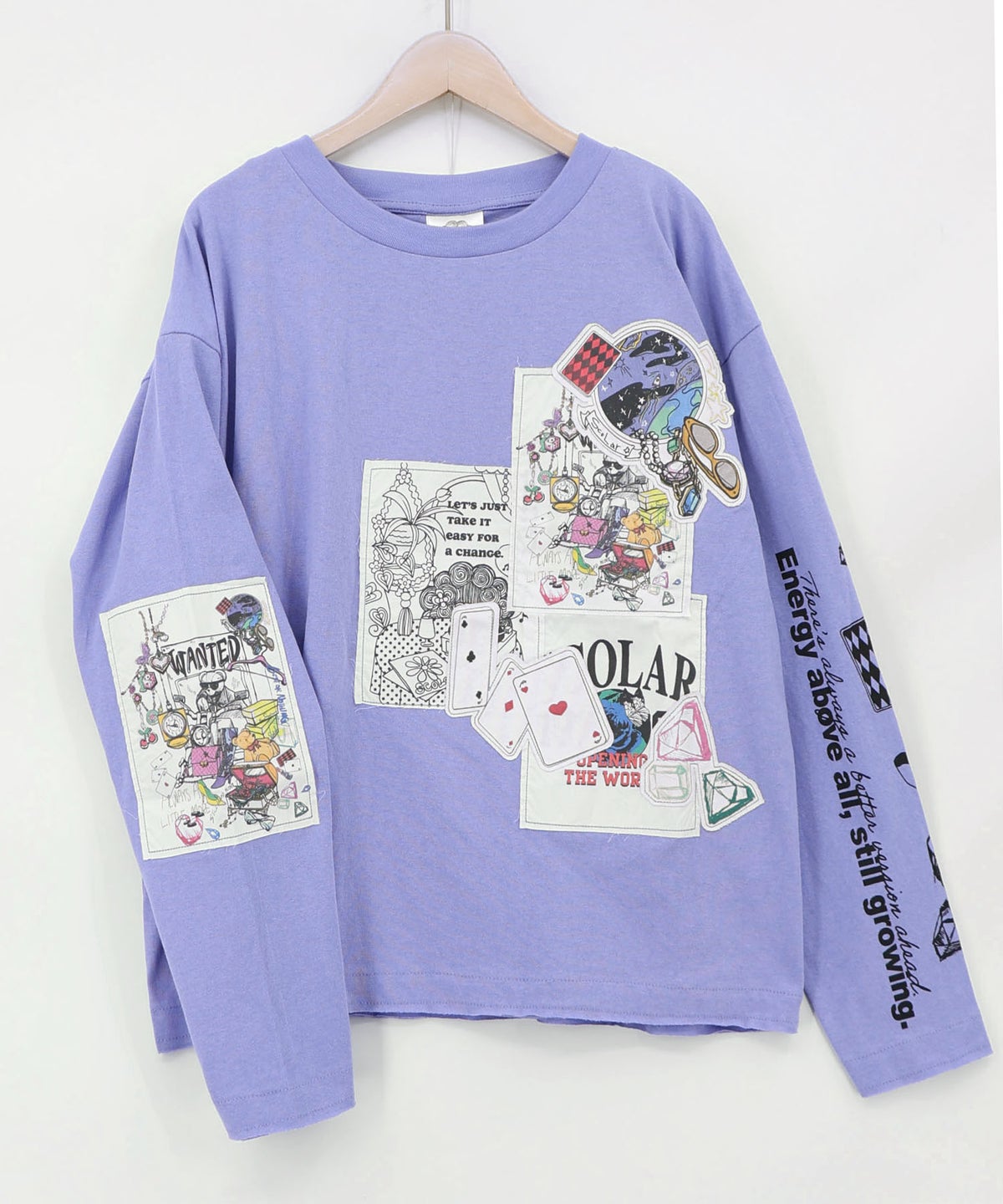 ワッペン＆アップリケ刺繍プルオーバー-14