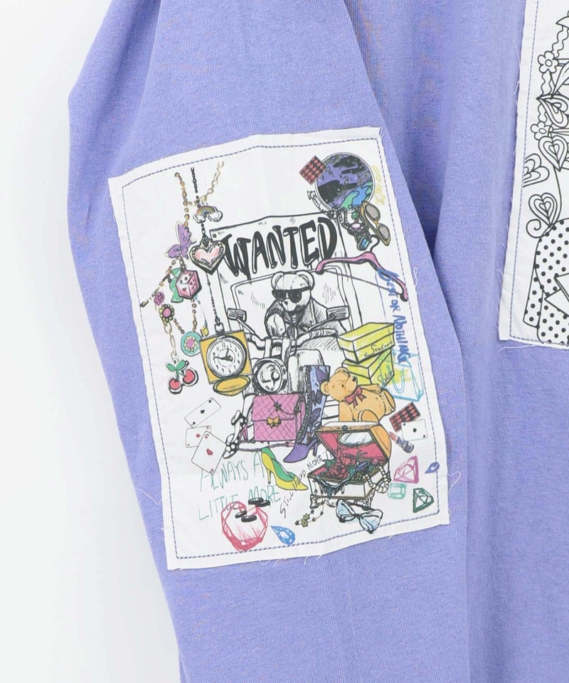 ワッペン＆アップリケ刺繍プルオーバー-21