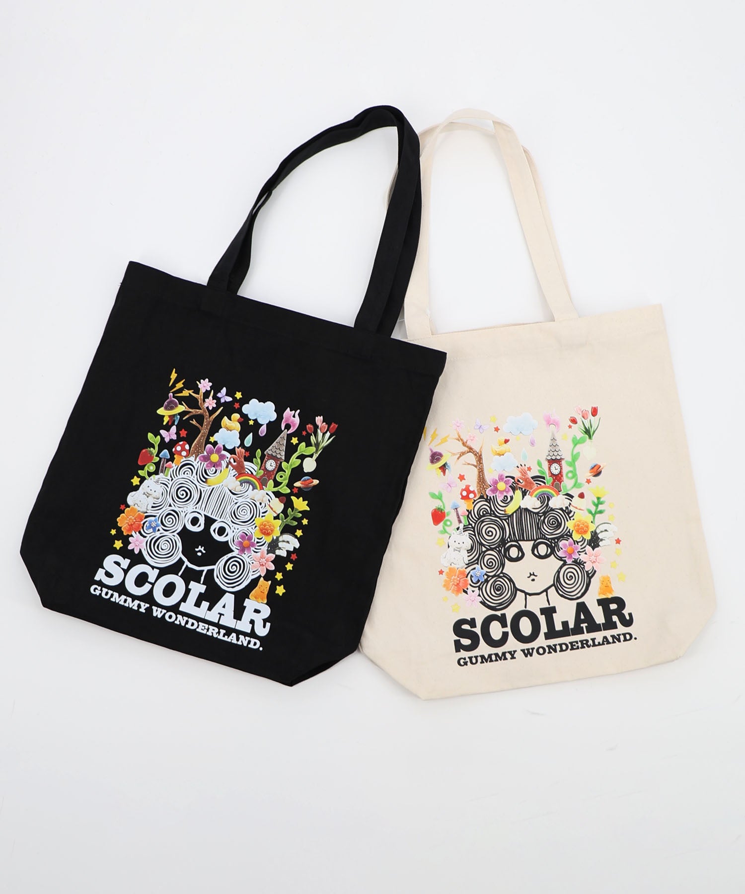 663442：グミスカラーちゃんトートバッグの通販-ScoLar