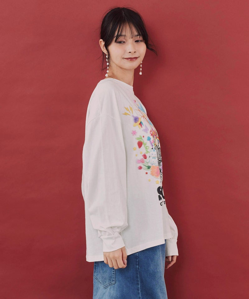 グミスカラーちゃん 発泡プリントTシャツ-5