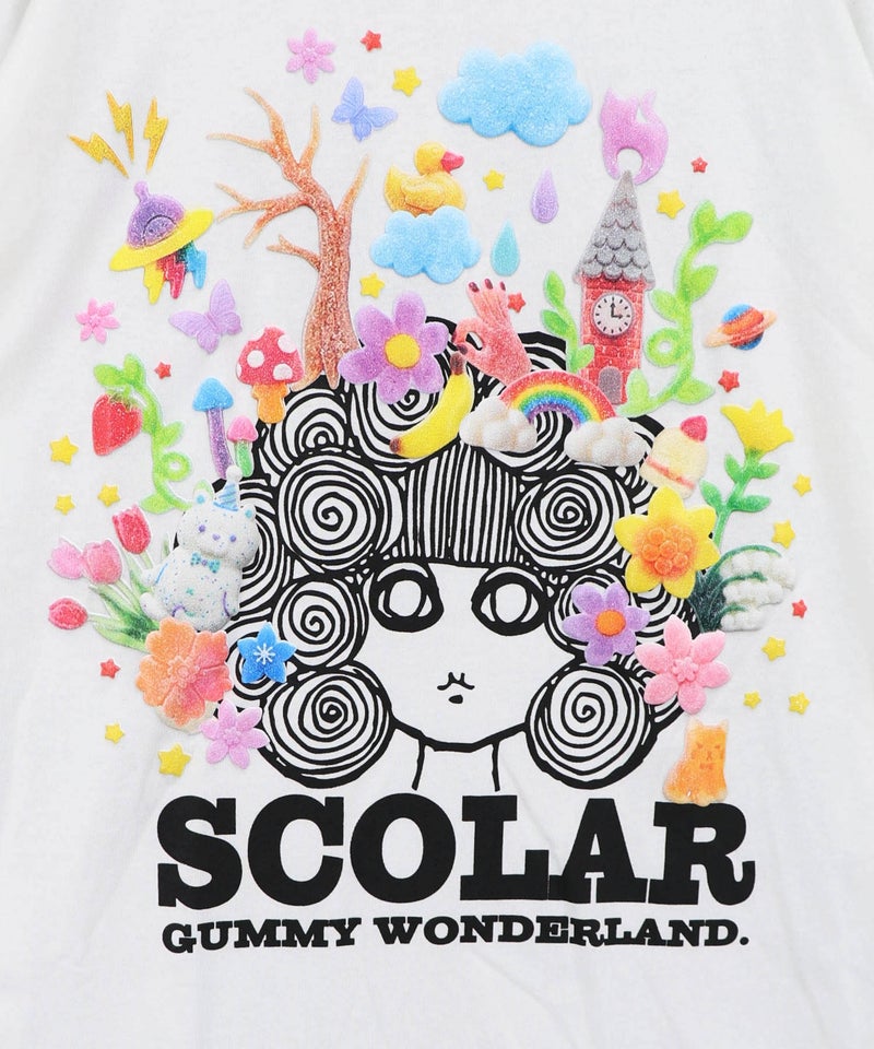 グミスカラーちゃん 発泡プリントTシャツ-10