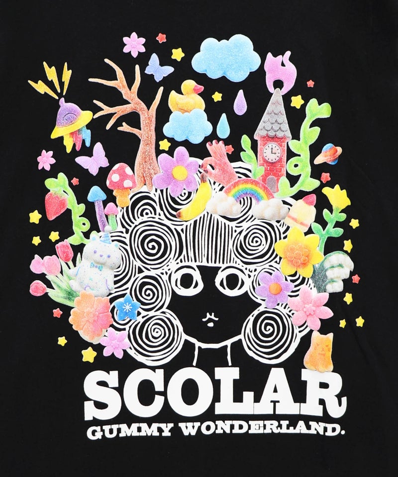 グミスカラーちゃん 発泡プリントTシャツ-12