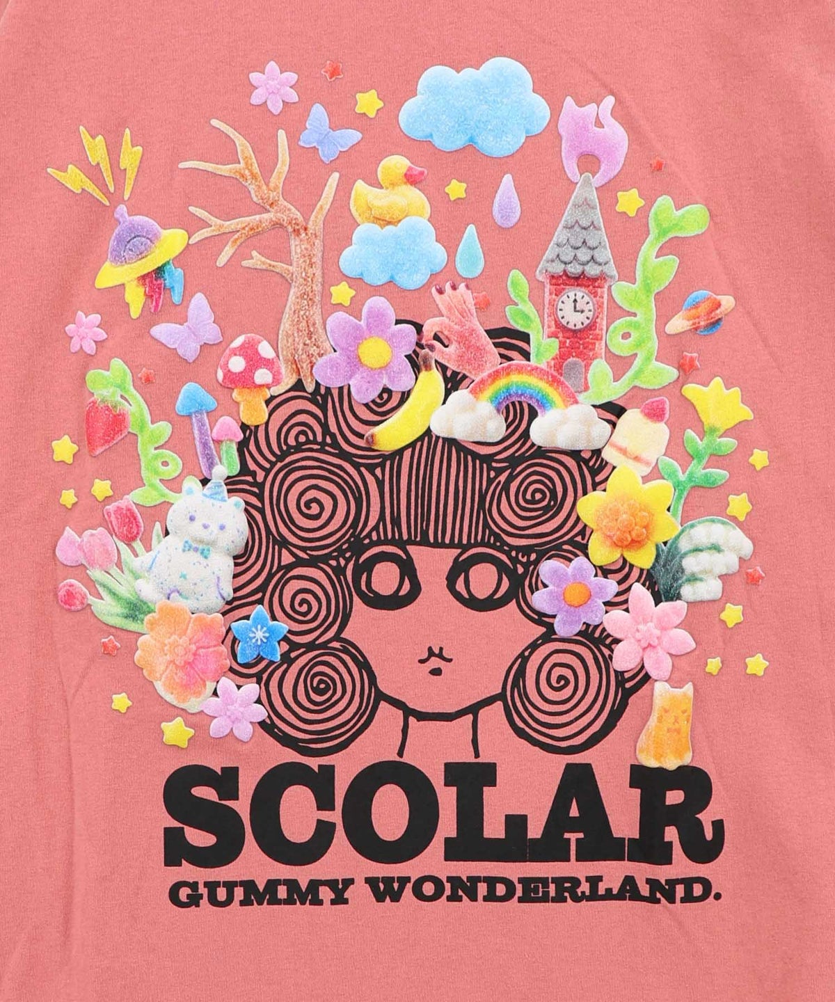 グミスカラーちゃん 発泡プリントTシャツ-14