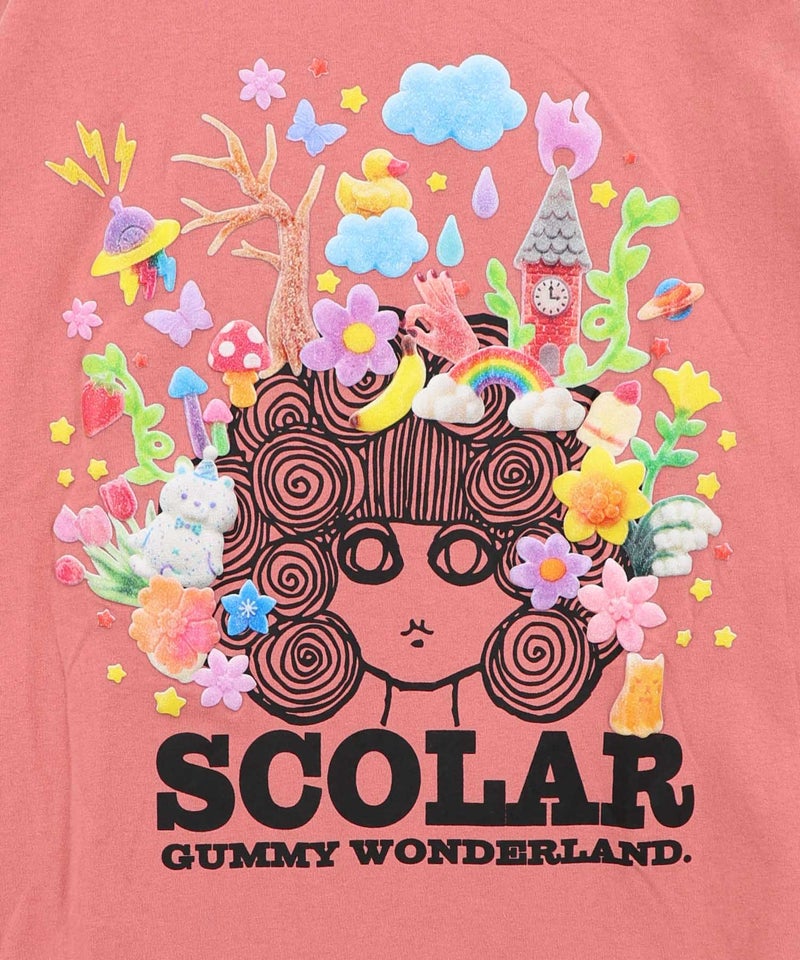 グミスカラーちゃん 発泡プリントTシャツ-14