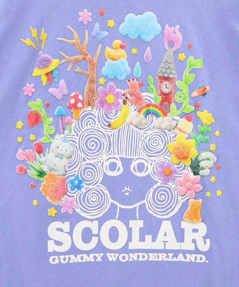 グミスカラーちゃん 発泡プリントTシャツ-16