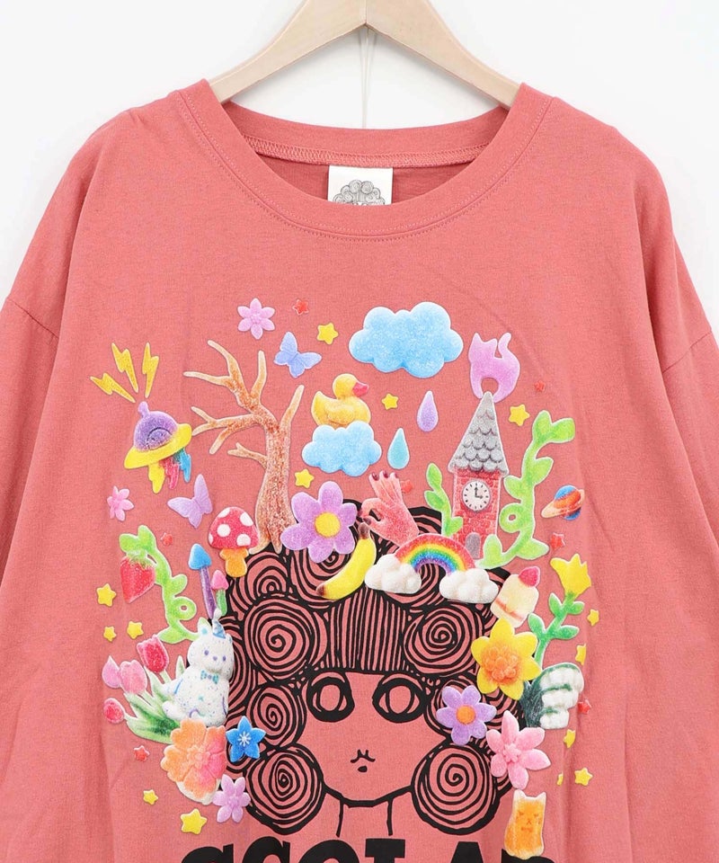 グミスカラーちゃん 発泡プリントTシャツ-17