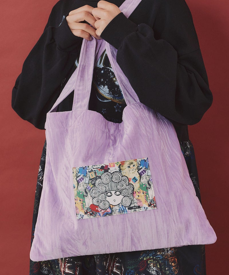 スカラーちゃん クラッシュベロア2WAYトート-4