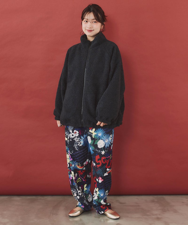 ポシェット付き POPアップリケ刺繍ジャケット-11