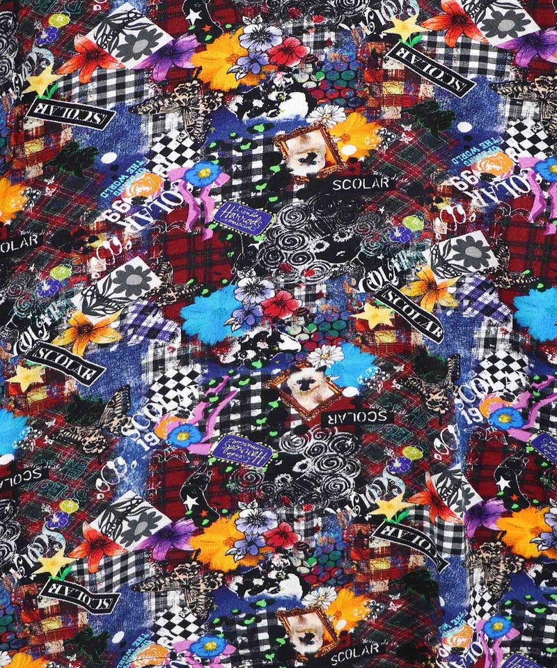 3柄展開 吸湿発熱素材 ロングスリーブTシャツ-10