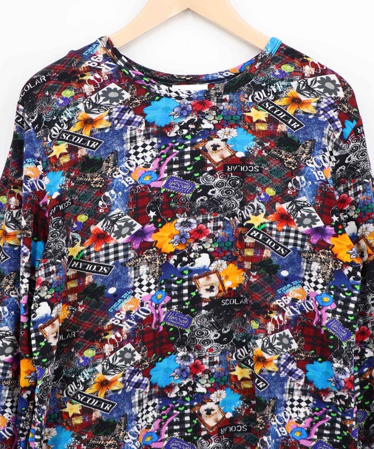 3柄展開 吸湿発熱素材 ロングスリーブTシャツ-13