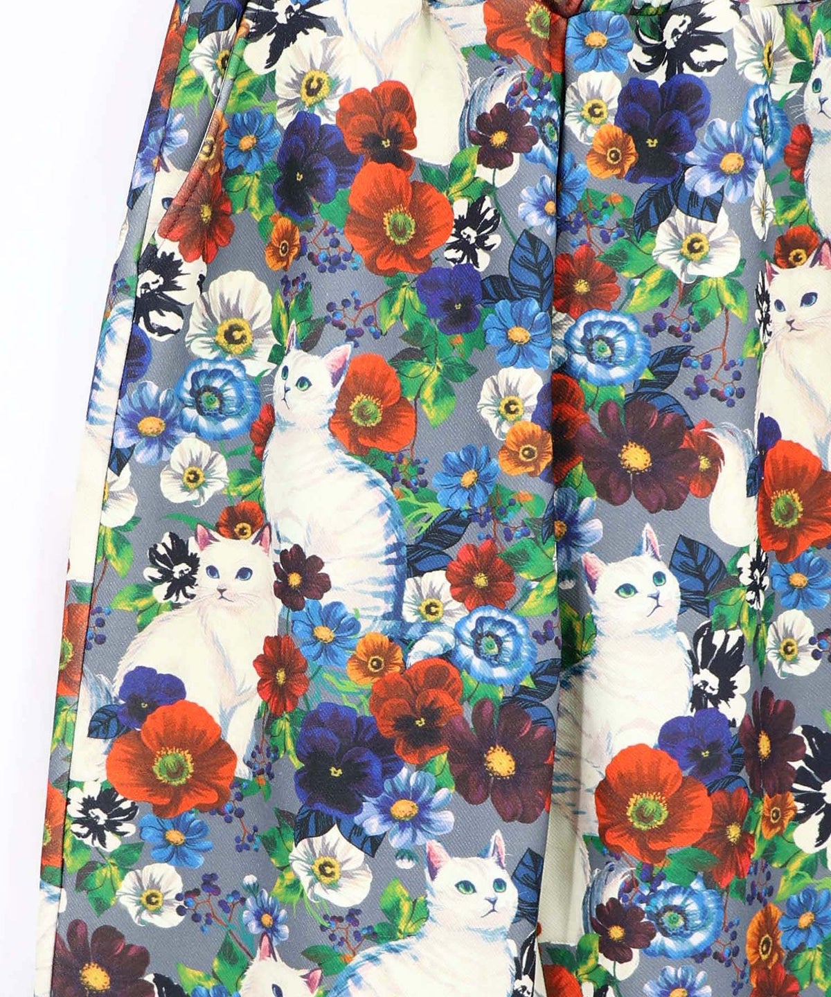 3柄展開 POP総柄あったかパンツ-16